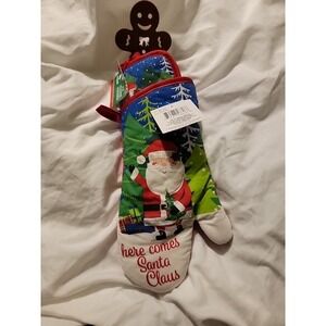 Christmas House Oven Mit Xmas Stocking Full‎ Of Kitchen Essentials 6 Items NEW!!